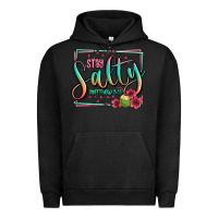Pigment Black stay salty matthew 5 13 summer Urban Hoodie - Jasminsmagicworld