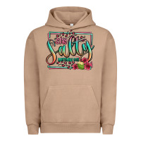Pigment Burro stay salty matthew 5 13 summer Urban Hoodie - Jasminsmagicworld