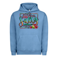 Pigment Pebble Blue stay salty matthew 5 13 summer Urban Hoodie - Jasminsmagicworld