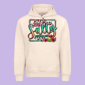 Stay Salty Matthew 5 13 Summer Urban Hoodie Designed By Jasminsmagicworld