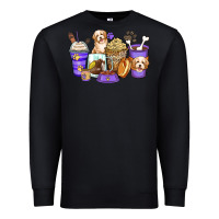 Black havanese terrier coffee cups Premium Sweatshirt - Zillion Design Studio