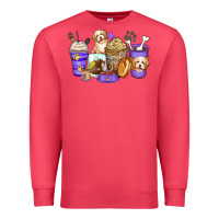 Cardinal havanese terrier coffee cups Premium Sweatshirt - Zillion Design Studio