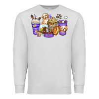 Dove Grey havanese terrier coffee cups Premium Sweatshirt - Zillion Design Studio