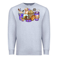 Heather Grey havanese terrier coffee cups Premium Sweatshirt - Zillion Design Studio