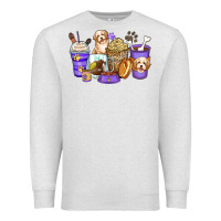 Oatmeal Heather havanese terrier coffee cups Premium Sweatshirt - Zillion Design Studio