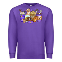 Purple havanese terrier coffee cups Premium Sweatshirt - Zillion Design Studio