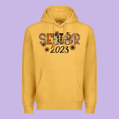 Senior 2023 Fall Premium Hoodie Designed By Jahusdesignshop