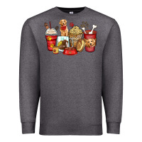 Charcoal Heather golden retriever coffee cups Premium Sweatshirt - Zillion Design Studio
