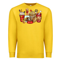 Lemon golden retriever coffee cups Premium Sweatshirt - Zillion Design Studio