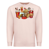 Pale Pink golden retriever coffee cups Premium Sweatshirt - Zillion Design Studio