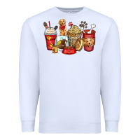 White golden retriever coffee cups Premium Sweatshirt - Zillion Design Studio