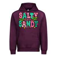 Mauve Wine salty hair sandy toes Urban Hoodie - Jasminsmagicworld