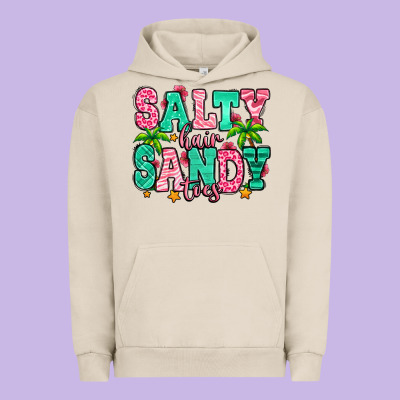 Salty Hair Sandy Toes Urban Hoodie Designed By Jasminsmagicworld