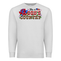 Dove Grey this is god s country Premium Sweatshirt - texasbilliewilder