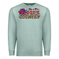 Seafoam this is god s country Premium Sweatshirt - texasbilliewilder