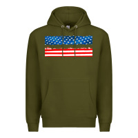 Army Green usa ice cream and popsicles Premium Hoodie - AdoDesignShop