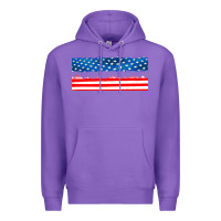 Purple usa ice cream and popsicles Premium Hoodie - AdoDesignShop