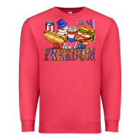 Cardinal tastes like freedom with leopard Premium Sweatshirt - texasbilliewilder