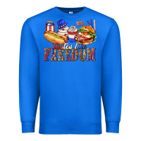 True Royal tastes like freedom with leopard Premium Sweatshirt - texasbilliewilder