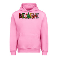 Fuchsia Pink believe Urban Hoodie - JahusDesignShop
