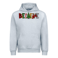 Heather Grey believe Urban Hoodie - JahusDesignShop