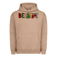 Pigment Burro believe Urban Hoodie - JahusDesignShop