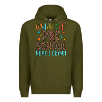 Army Green watch out preschool here i come! Premium Hoodie - JahusDesignShop