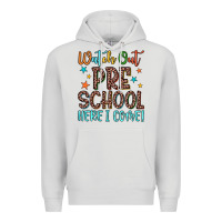 Dove Grey watch out preschool here i come! Premium Hoodie - JahusDesignShop