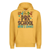 Mustard watch out preschool here i come! Premium Hoodie - JahusDesignShop