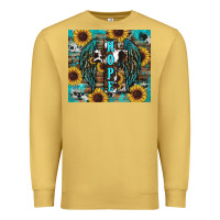Antique Gold western hope sunflower's Premium Sweatshirt - RanaPortraitStore