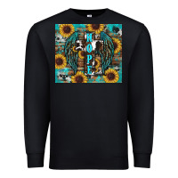 Black western hope sunflower's Premium Sweatshirt - RanaPortraitStore