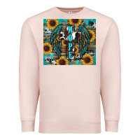 Pale Pink western hope sunflower's Premium Sweatshirt - RanaPortraitStore