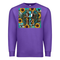 Purple western hope sunflower's Premium Sweatshirt - RanaPortraitStore