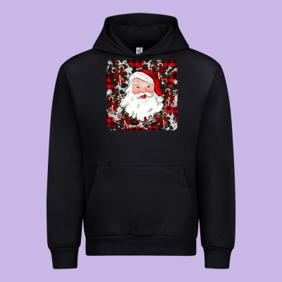 Santa Christmas Coaster Urban Hoodie Designed By Jahusdesignshop