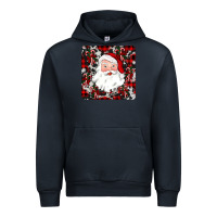 Navy santa christmas coaster Urban Hoodie - JahusDesignShop