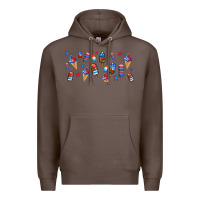 Coffee usa ice cream and popsicles Premium Hoodie - AdoDesignShop