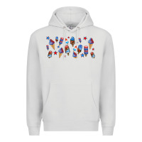 Dove Grey usa ice cream and popsicles Premium Hoodie - AdoDesignShop