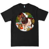 Black hampshire sow pig christmas Premium Tee - LillyAllenDesigns