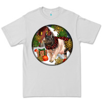 Dove Grey hampshire sow pig christmas Premium Tee - LillyAllenDesigns