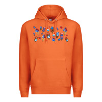 Carrot usa ice cream and popsicles Premium Hoodie - AdoDesignShop