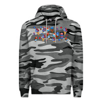 Slate Camo usa ice cream and popsicles Premium Hoodie - AdoDesignShop