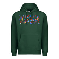 Sports Green usa ice cream and popsicles Premium Hoodie - AdoDesignShop
