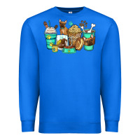 True Royal french bulldog coffee cups Premium Sweatshirt - Zillion Design Studio