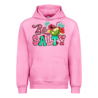 Fuchsia Pink be salty summer Urban Hoodie - Jasminsmagicworld