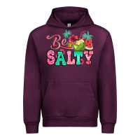 Mauve Wine be salty summer Urban Hoodie - Jasminsmagicworld