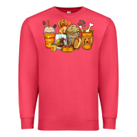 Cardinal cocker spaniel coffee cups Premium Sweatshirt - Zillion Design Studio