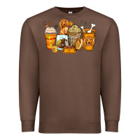 Chestnut cocker spaniel coffee cups Premium Sweatshirt - Zillion Design Studio