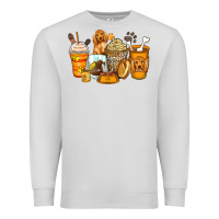 Dove Grey cocker spaniel coffee cups Premium Sweatshirt - Zillion Design Studio