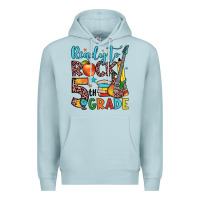 Blue Mist ready to rock 5th grade Premium Hoodie - JahusDesignShop