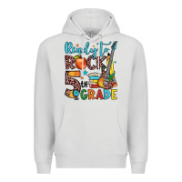 Dove Grey ready to rock 5th grade Premium Hoodie - JahusDesignShop